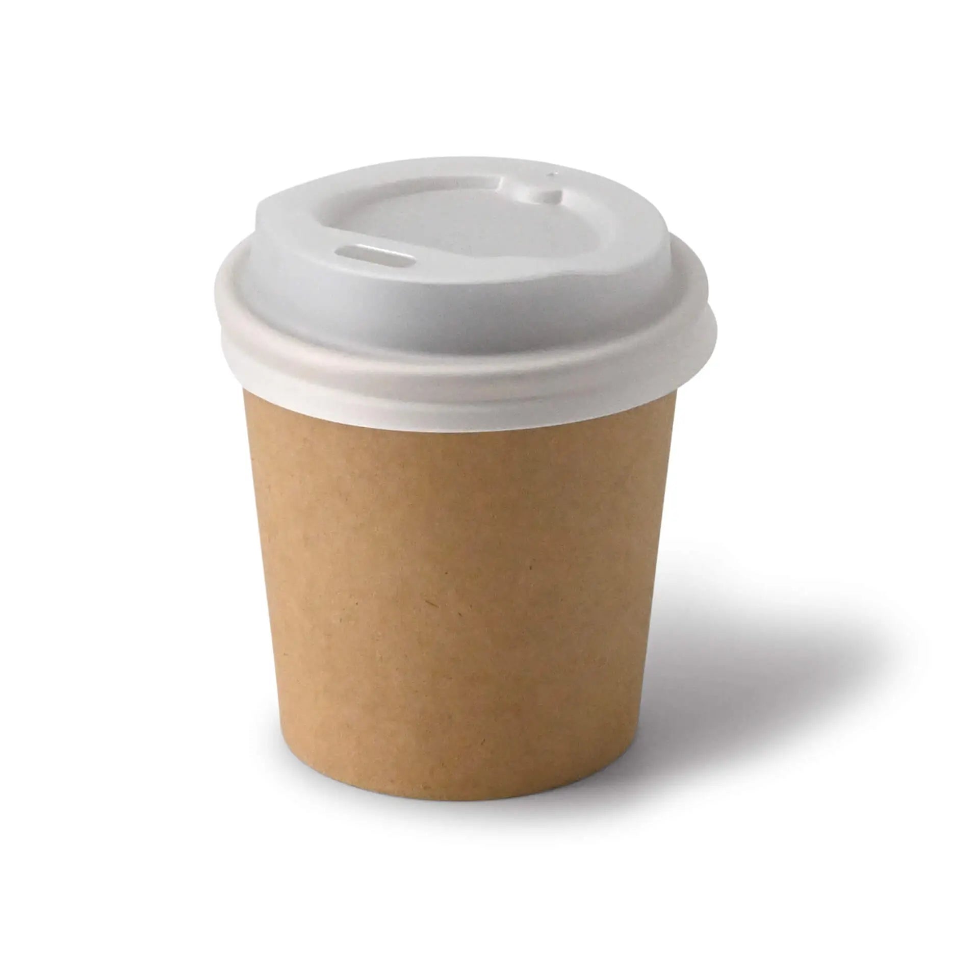 4 oz Paper cups (coated), Ø 62 mm, brown