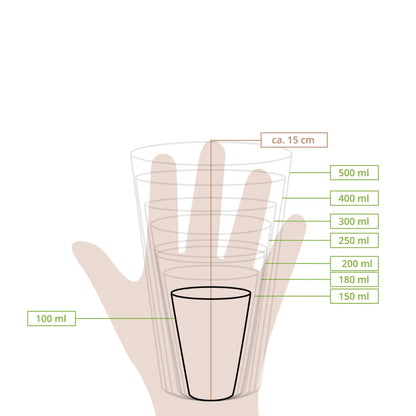 4 oz Paper cups (coated), Ø 62 mm, brown