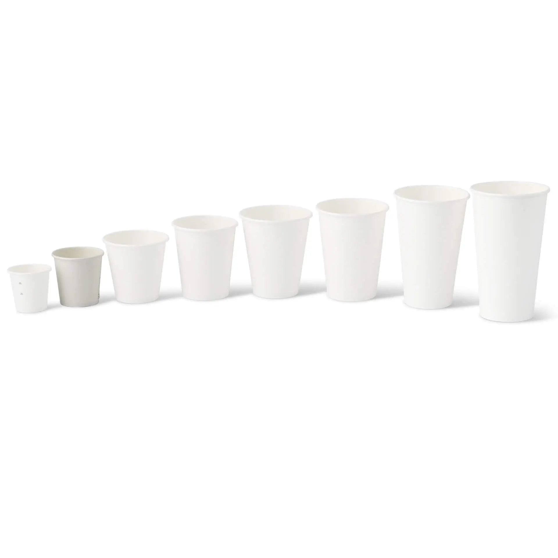 4 oz Paper cups (coated), Ø 62 mm, white
