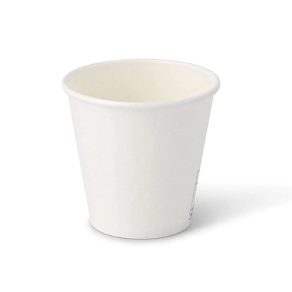 6 oz Paper cups (coated), Ø 80 mm, white