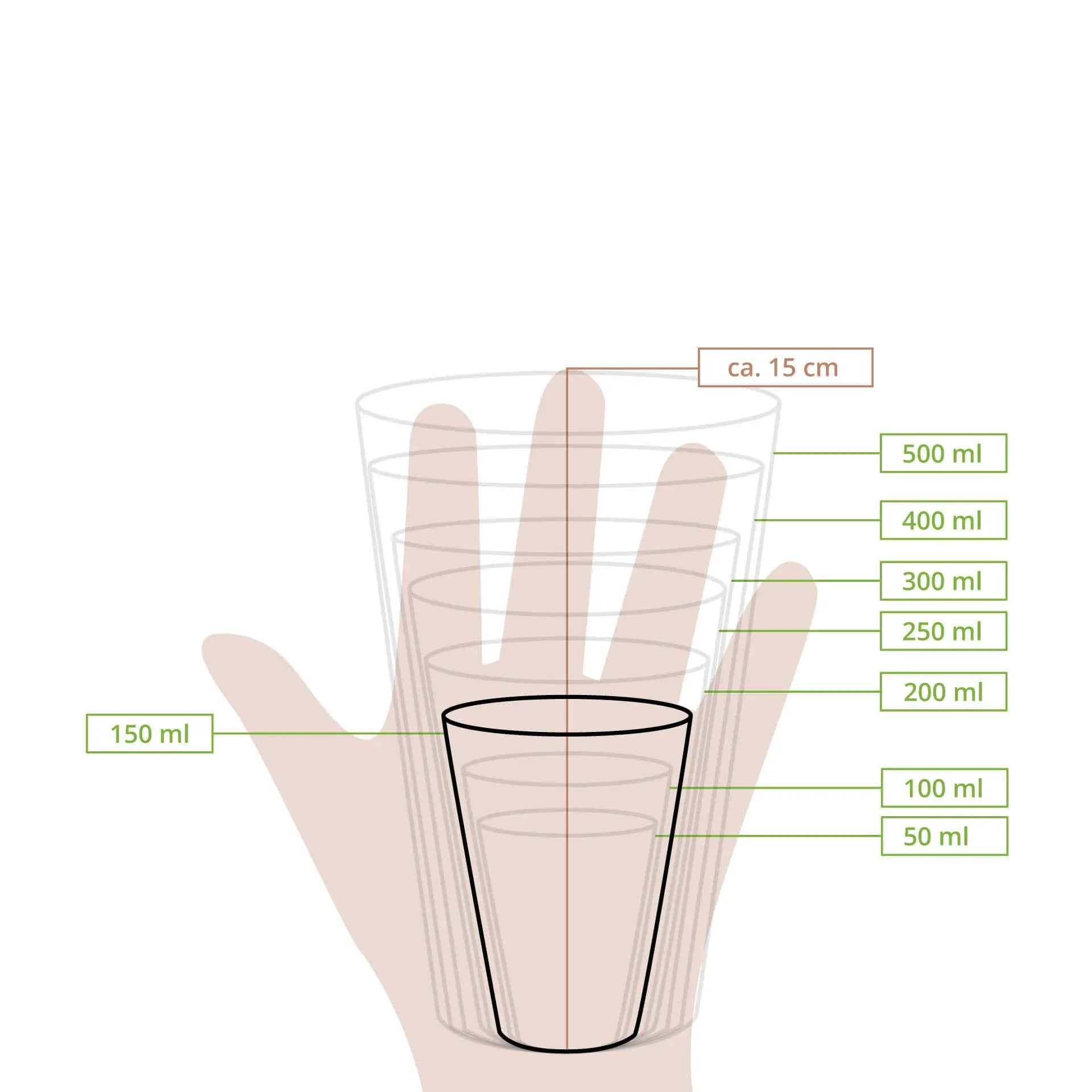 6 oz Paper cups (coated), Ø 80 mm, white