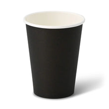 12 oz Paper cups (coated), Ø 90 mm, black
