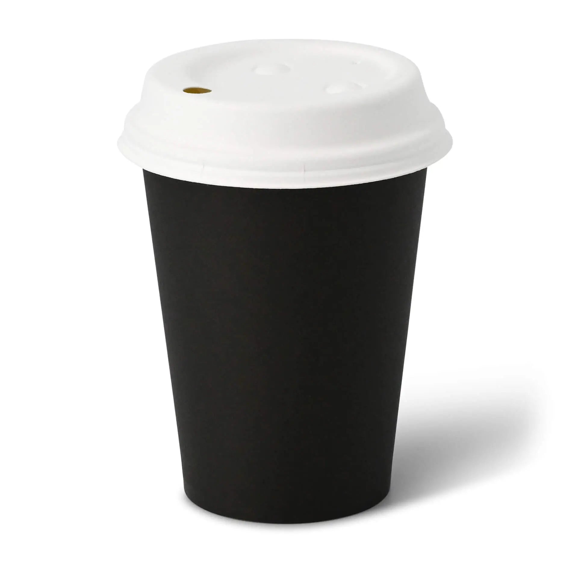 12 oz Paper cups (coated), Ø 90 mm, black
