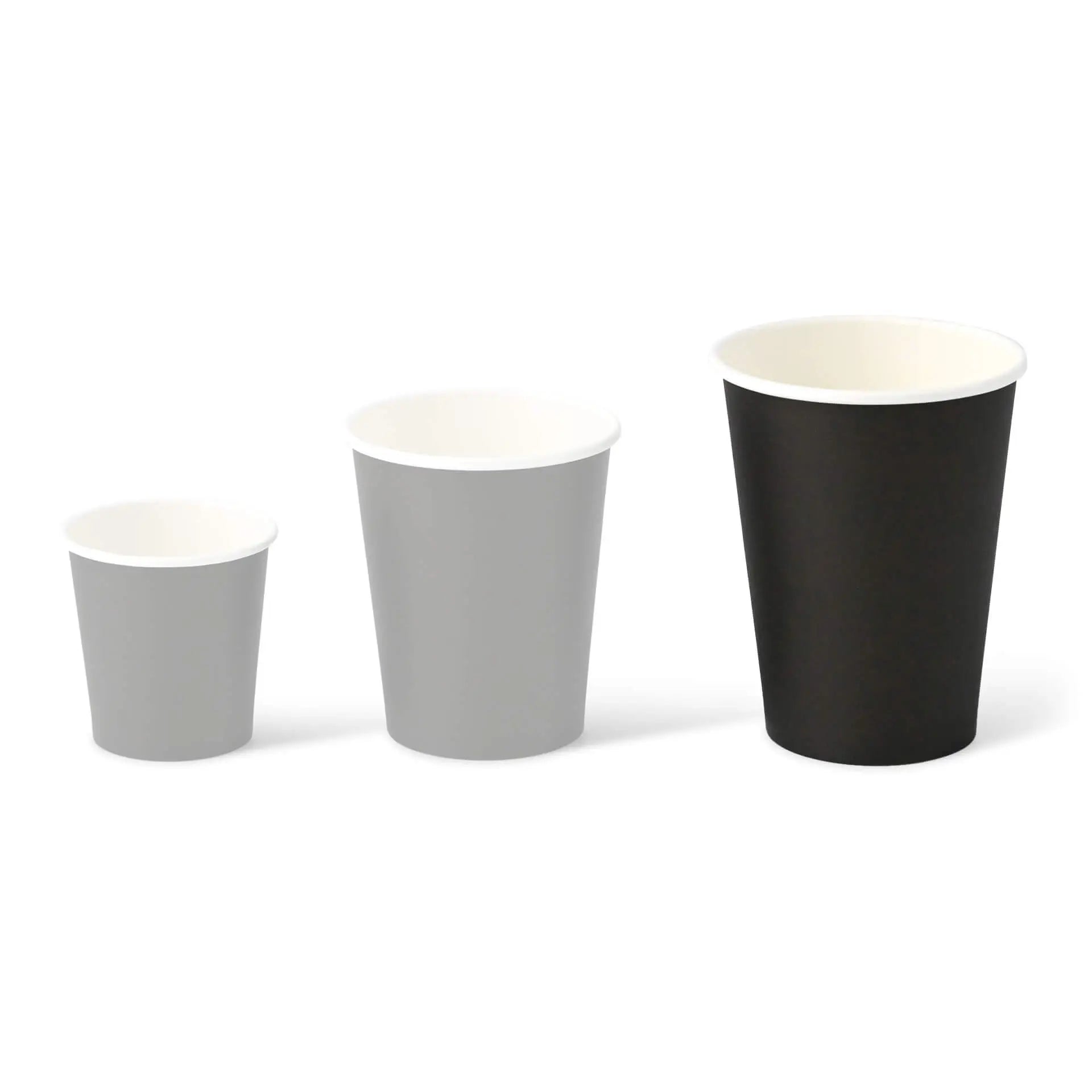 12 oz Paper cups (coated), Ø 90 mm, black
