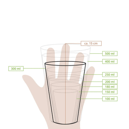 12 oz Paper cups (coated), Ø 90 mm, brown