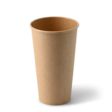 20 oz Paper cups (coated), Ø 90 mm, brown