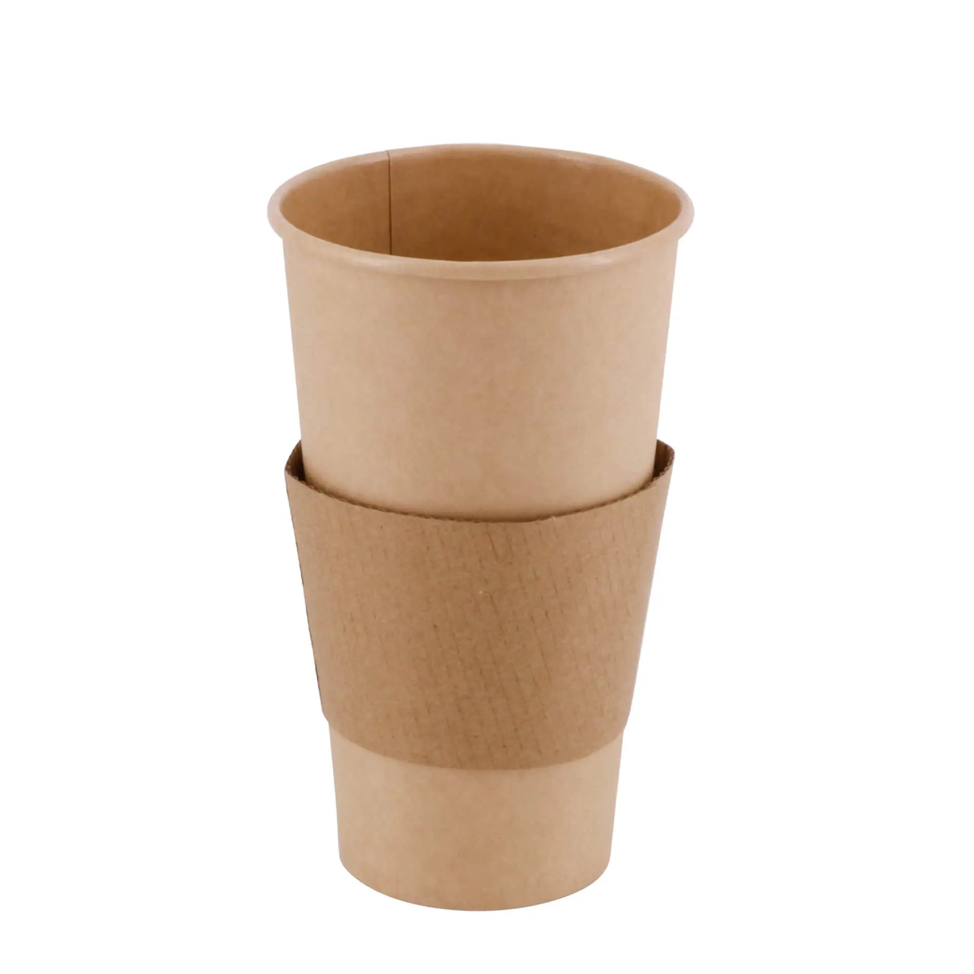 20 oz Paper cups (coated), Ø 90 mm, brown