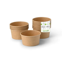 6 oz, max. 7.5 oz Paper cups ice cream S (coated), Ø 92 mm, brown