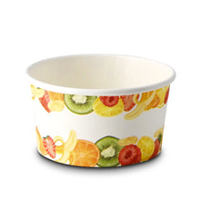6 oz, max. 7.5 oz Paper cups ice cream XS (coated), Ø 92 mm, printed