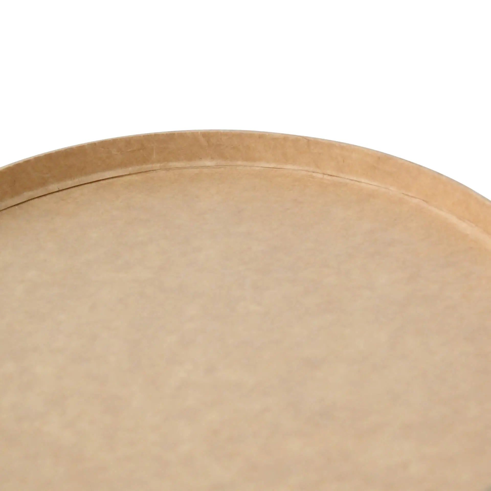 Paper bowls (coated) / Salad bowls 400 ml, Ø 150 mm, brown, round (650 ml max. volume)