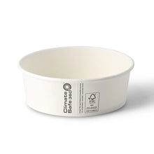 Paper bowls (coated) / Salad bowls 400 ml, Ø 150 mm, white, round (650 ml max. volume)