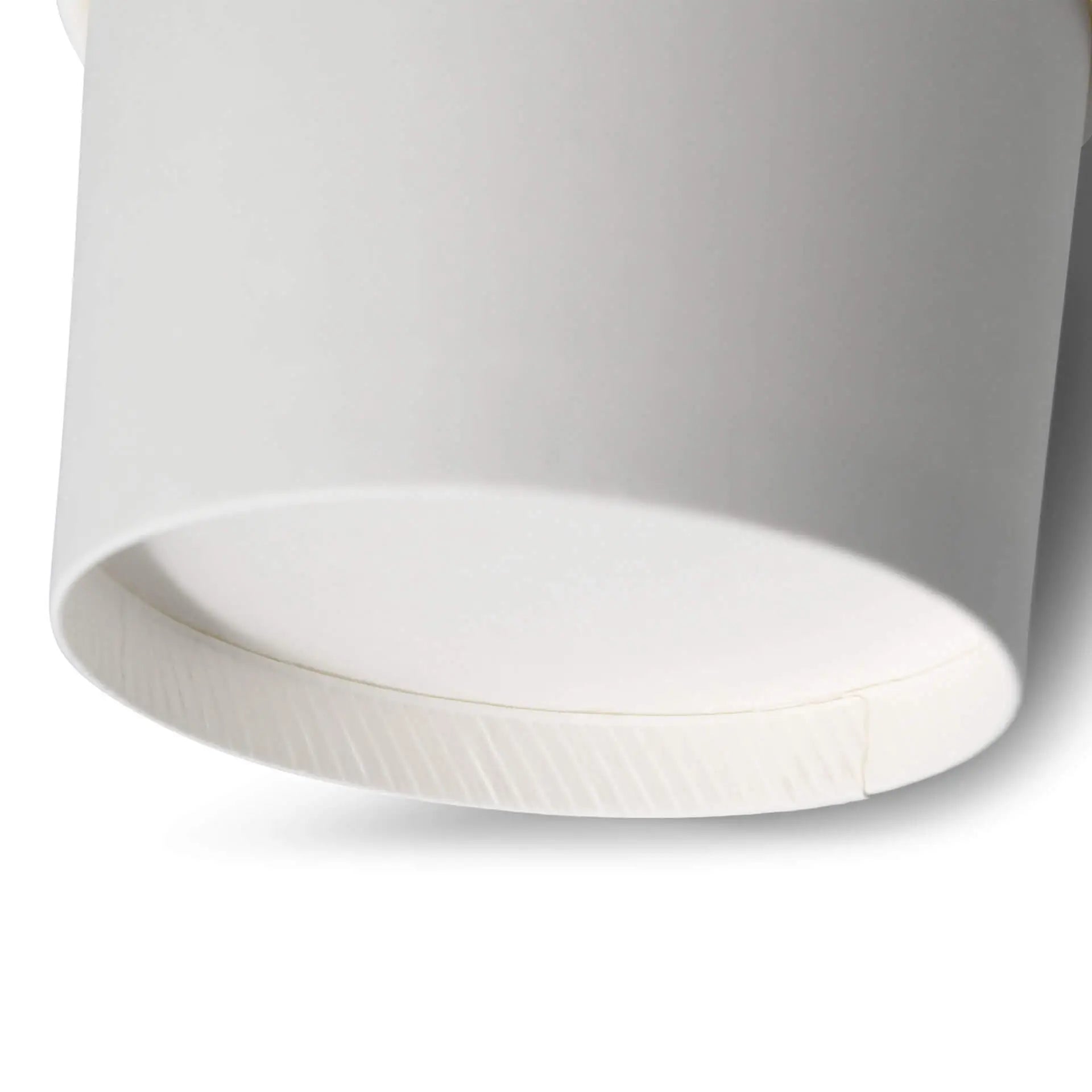 8 oz, Takeaway Soup container (coated), Ø 90 mm, white
