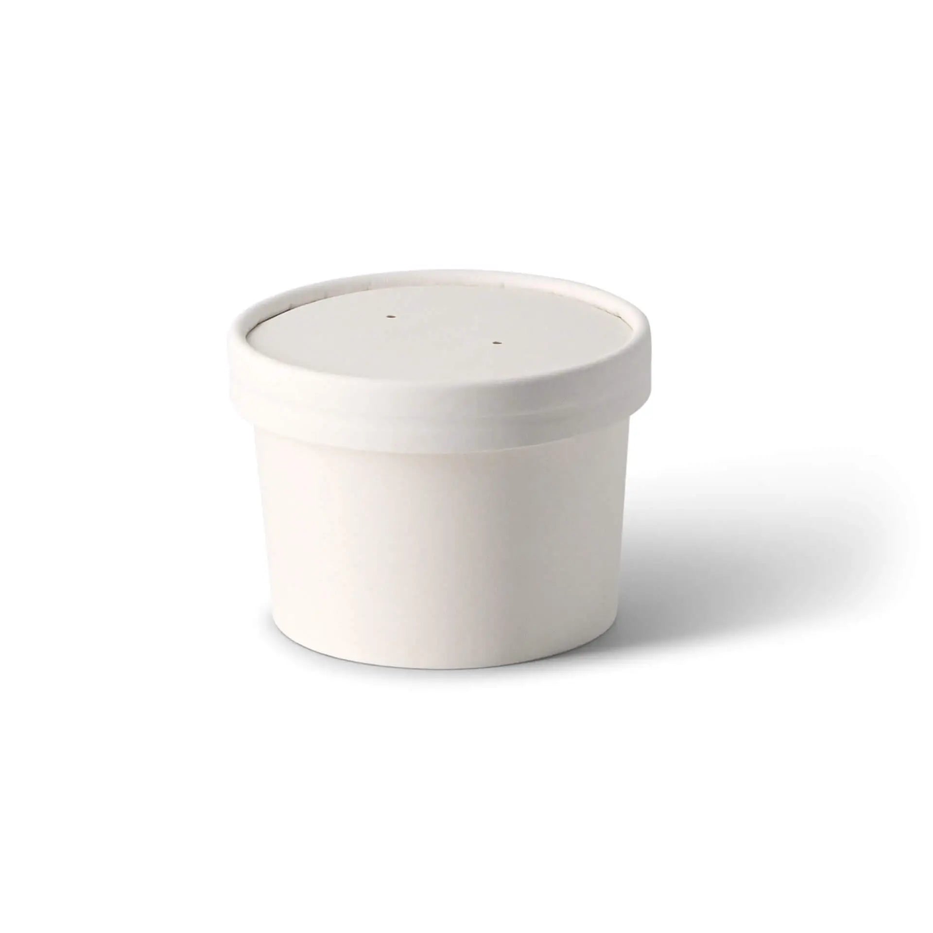 8 oz, Takeaway Soup container (coated), Ø 90 mm, white