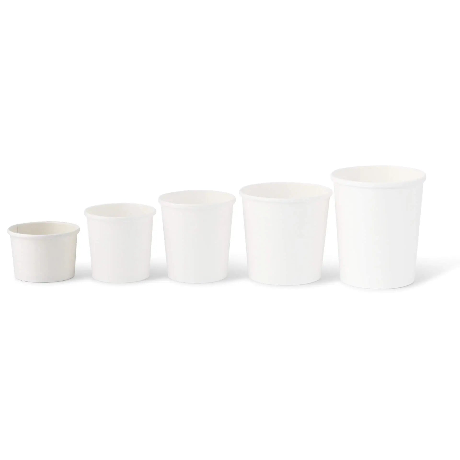 8 oz, Takeaway Soup container (coated), Ø 90 mm, white