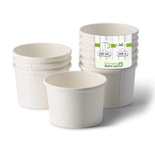 8 oz, Takeaway Soup container (coated), Ø 90 mm, white