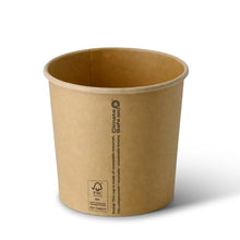 24 oz, Takeaway Soup container (coated), Ø 115 mm, brown