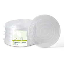 Cup lids PP Ø 185 mm, clear