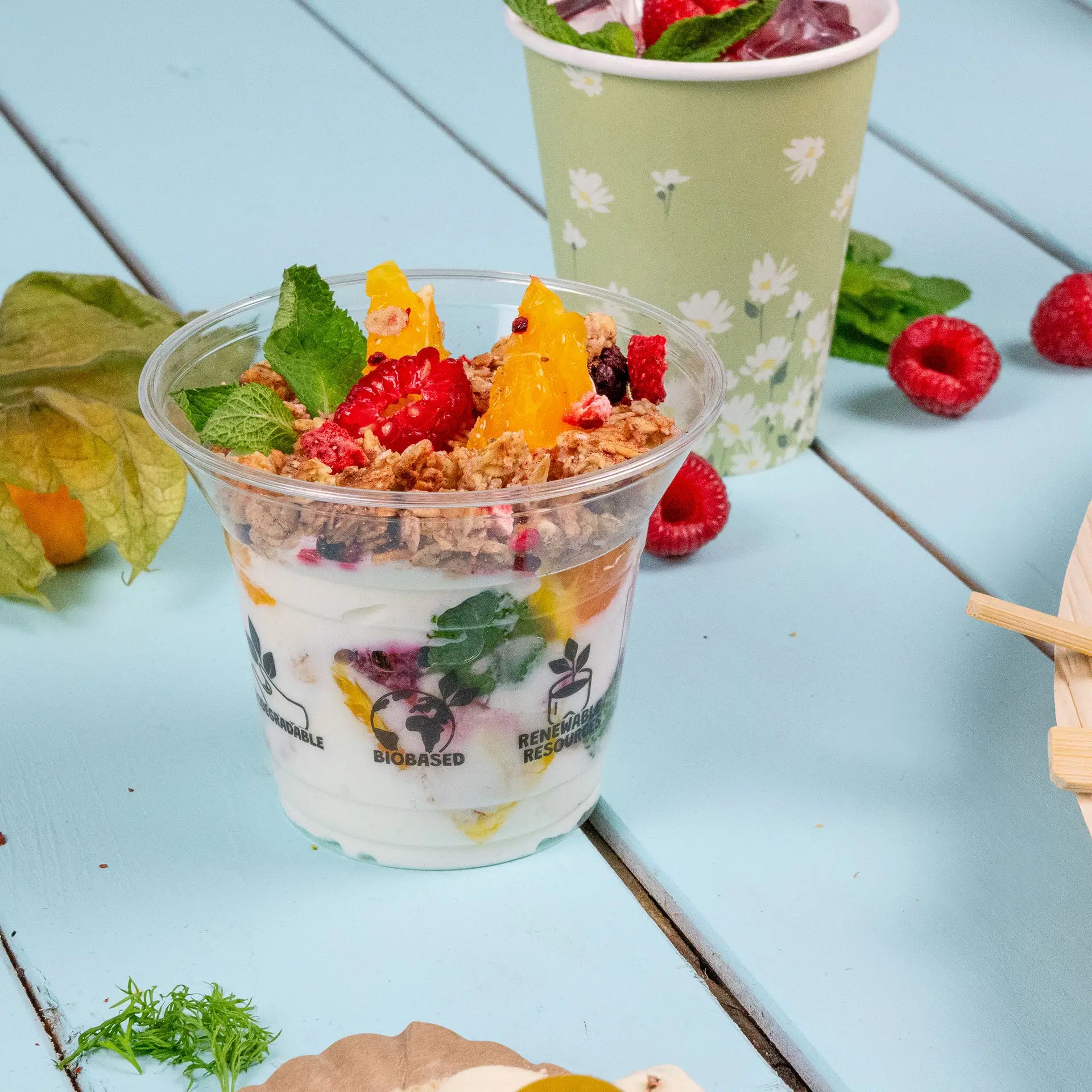 8 oz PLA Smoothie Cups, Ø 96 mm