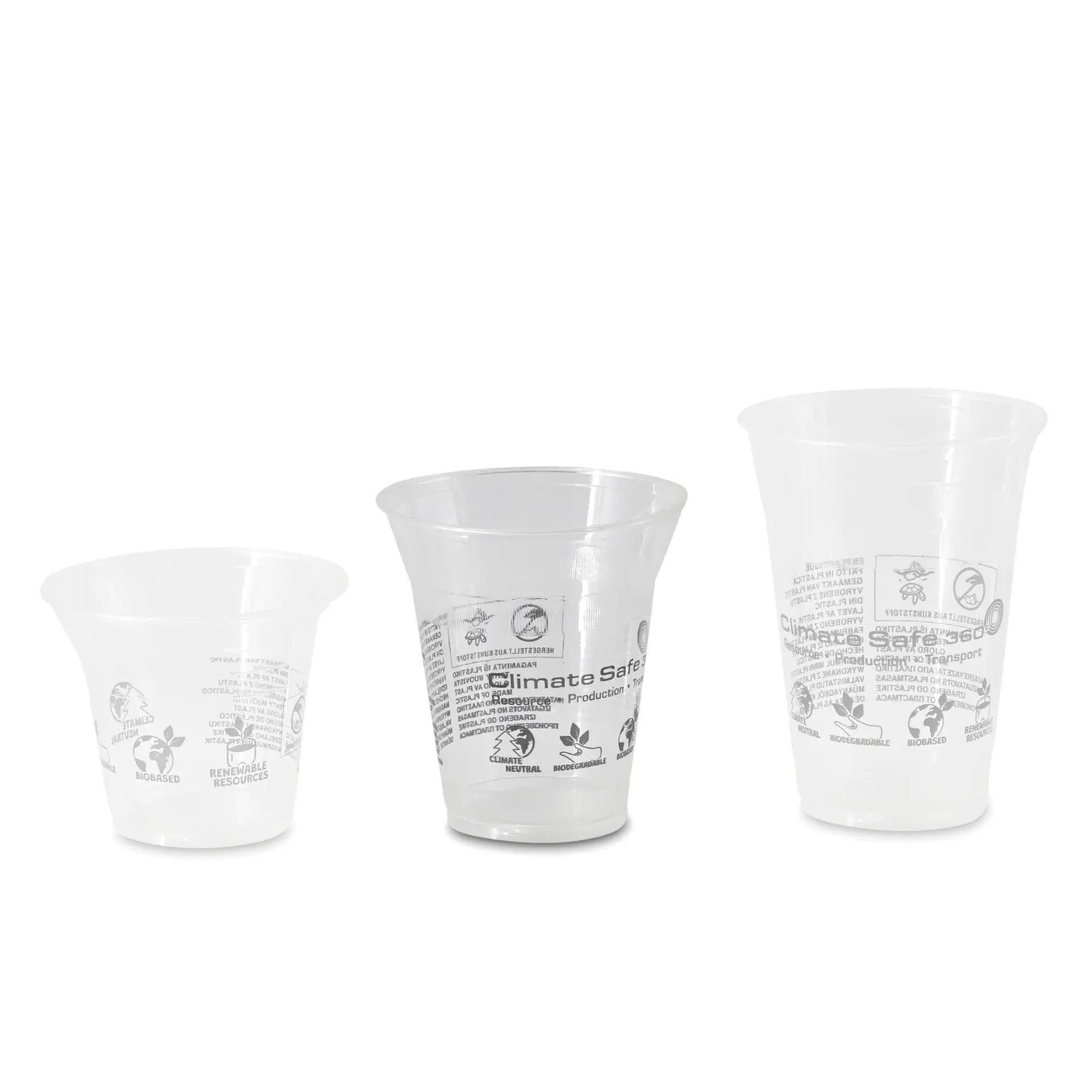 12 oz PLA Smoothie Cups, Ø 96 mm