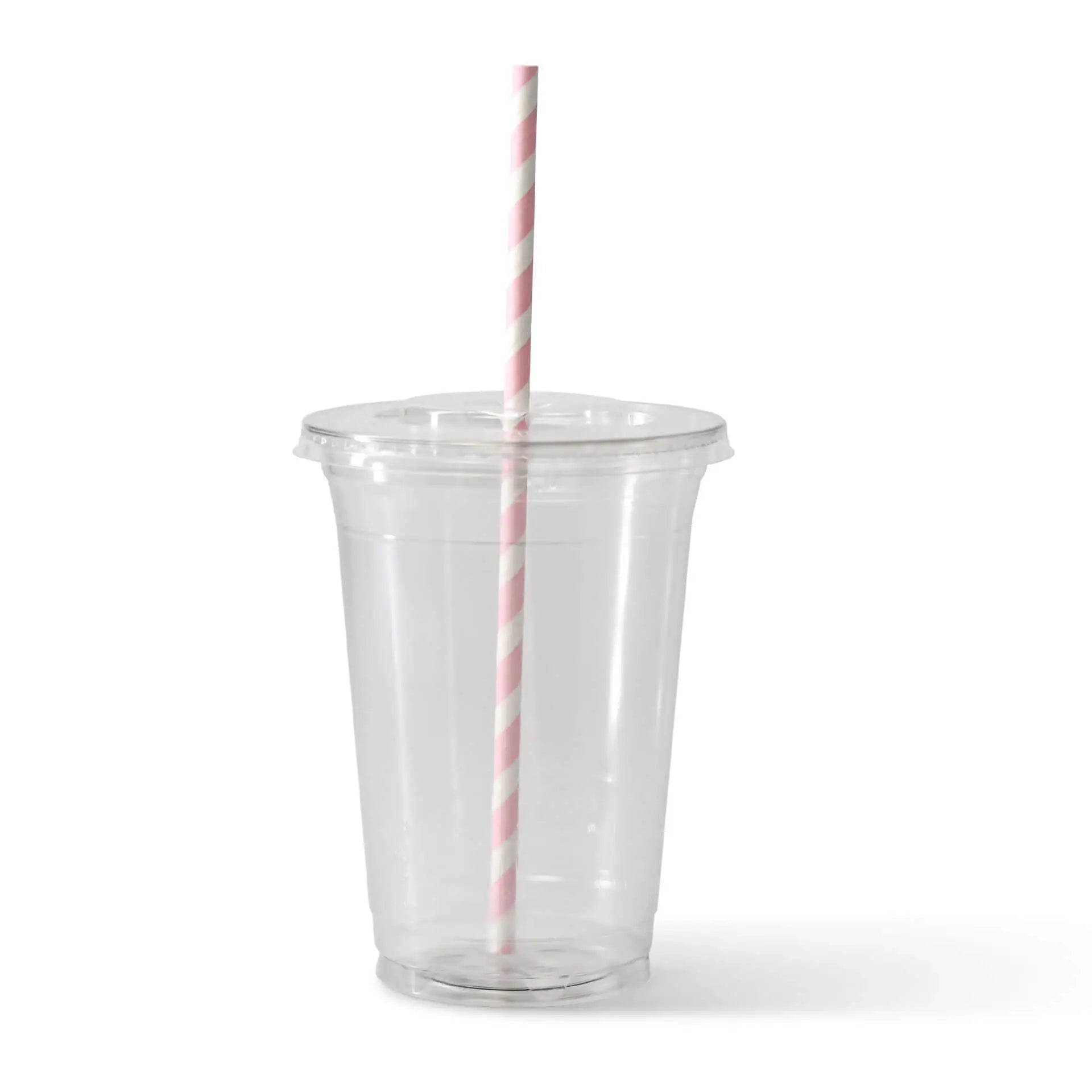 20 cm, Ø 0.6 cm Paper-straws, pastel striped