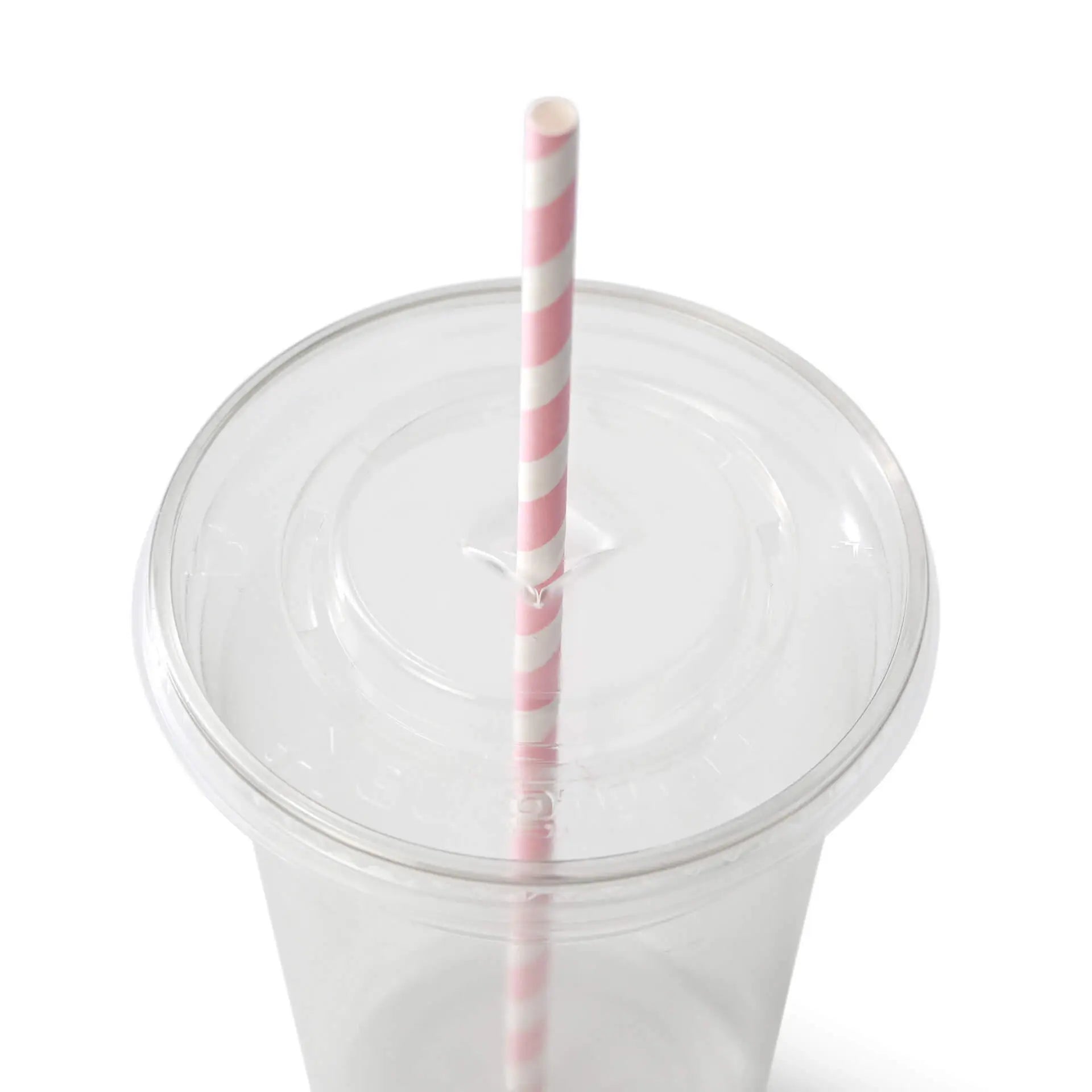 20 cm, Ø 0.6 cm Paper-straws, pastel striped