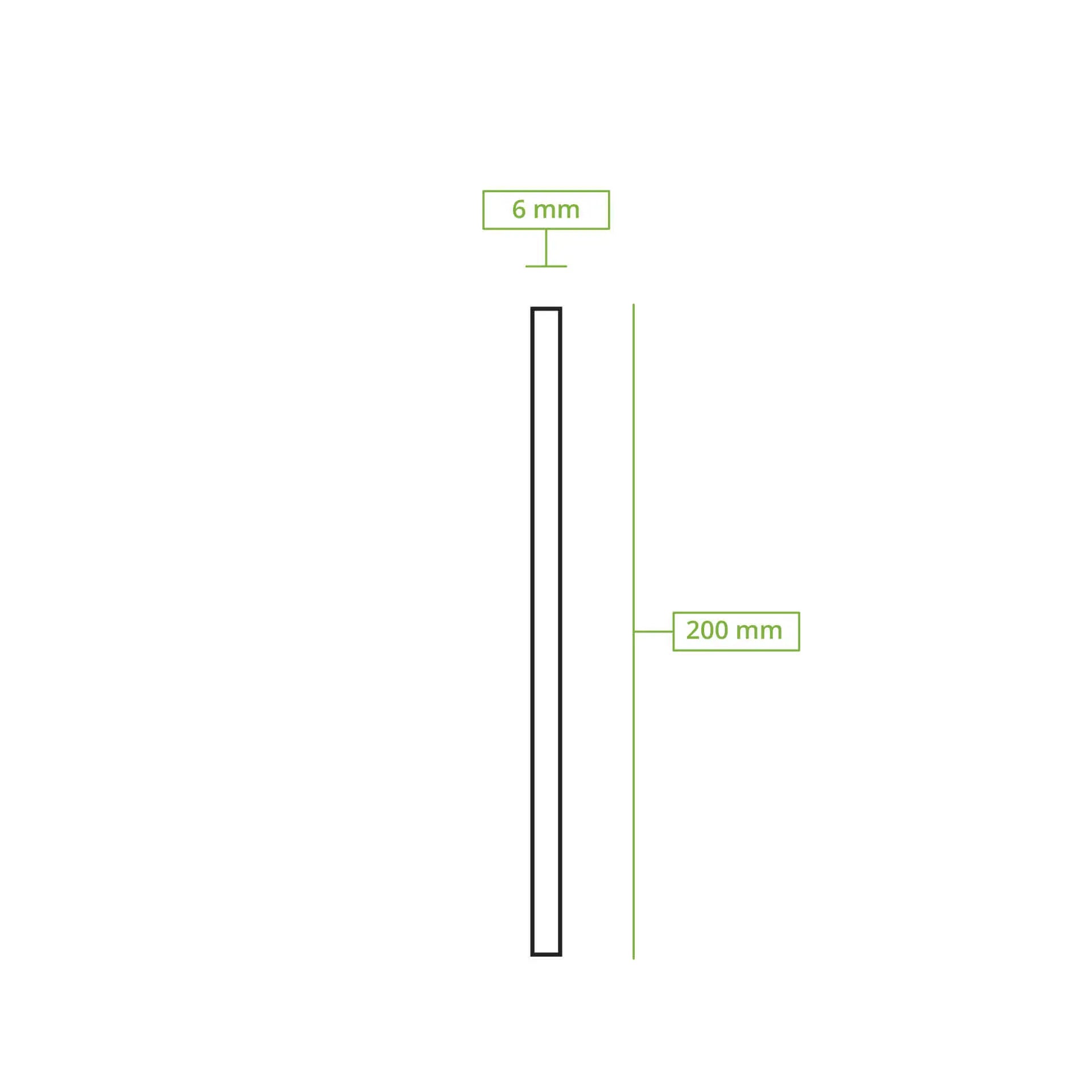 20 cm, Ø 0.6 cm Paper-straws, pastel striped