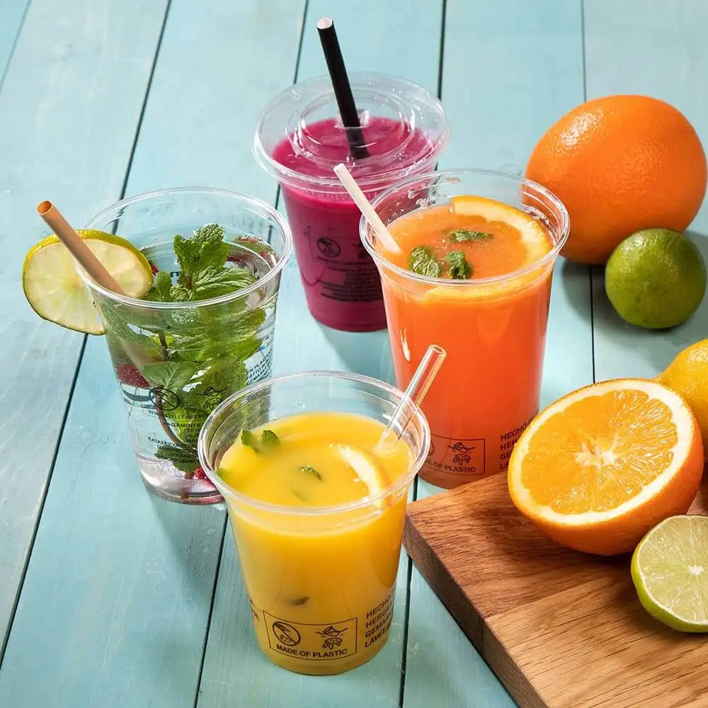 16 oz PLA Smoothie Cups, Ø 96 mm