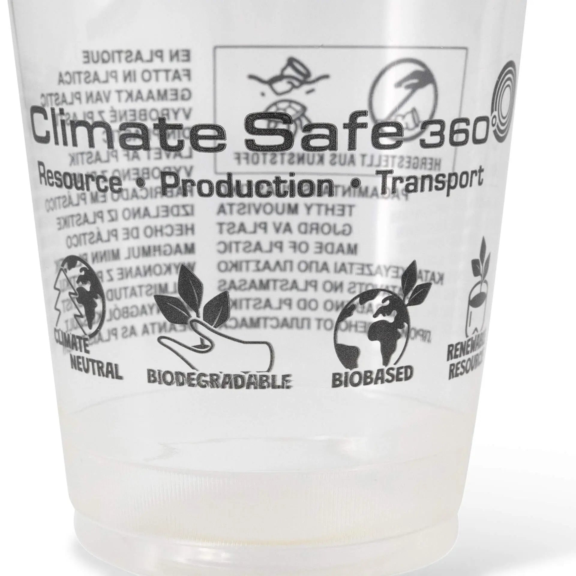 16 oz PLA Smoothie Cups, Ø 96 mm
