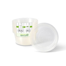 Deli container PLA 700 ml, Ø 143 mm, round