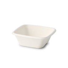 Bagasse portion cups, 70 ml, 80 x 80 x 27 mm, square