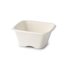 Bagasse portion cups, 100 ml, 80 x 80 x 37 mm, square