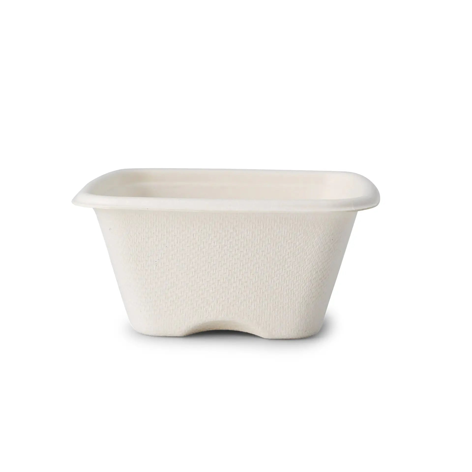 Bagasse portion cups, 100 ml, 80 x 80 x 37 mm, square