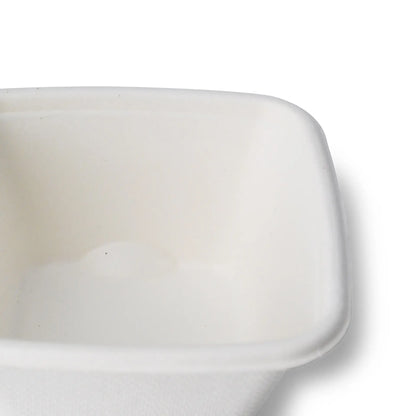 Bagasse portion cups, 100 ml, 80 x 80 x 37 mm, square