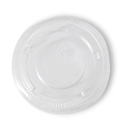 PET lids Ø 62 mm, clear, round