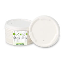 Sugarcane Lids Ø 135 mm, white, round