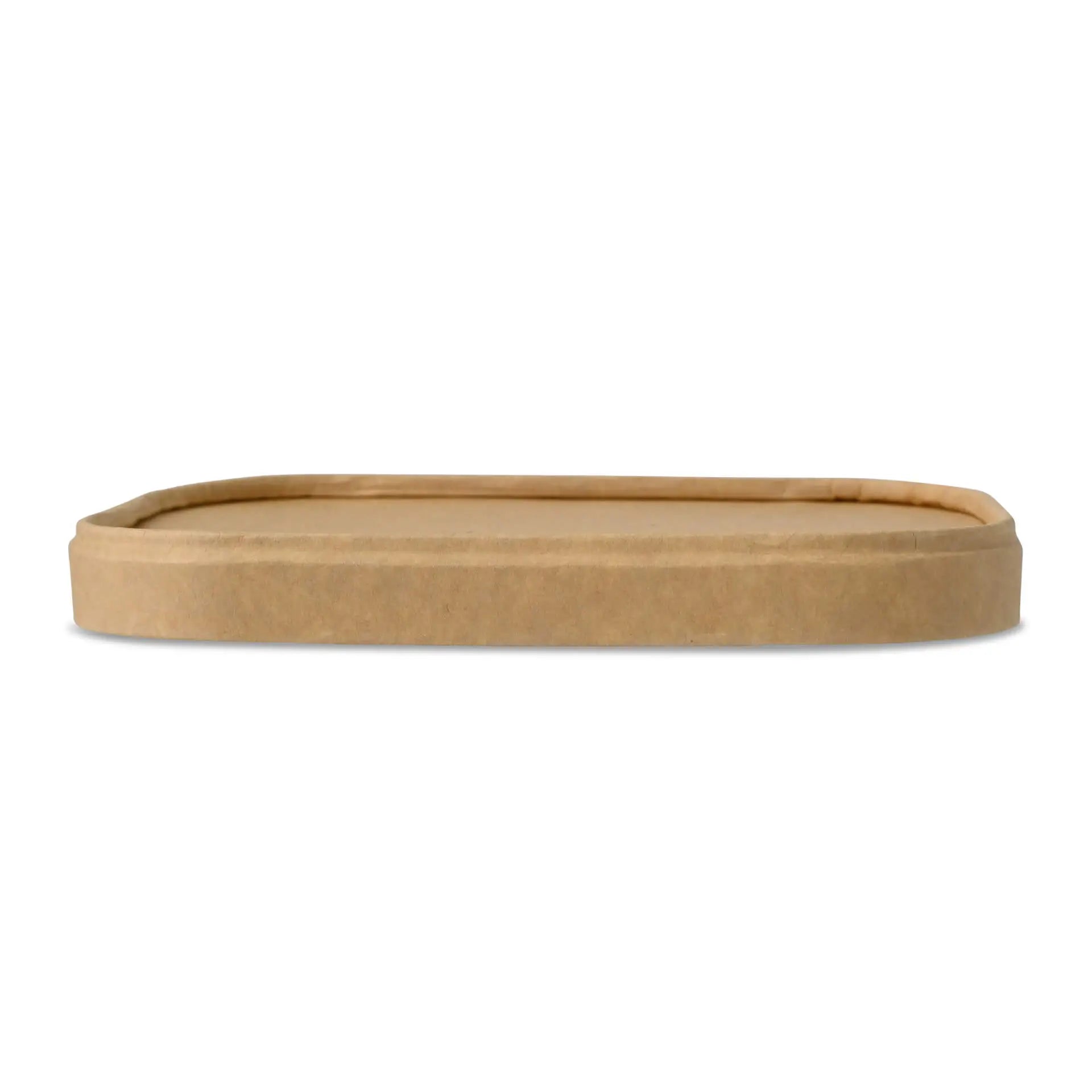Cardboard lids 17,5 x 12,5 cm, brown, rectangular