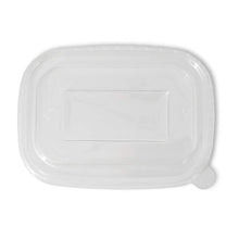 rPET lids 17,5 x 12,5 cm, clear, rectangular
