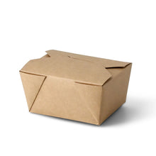 Take-Away Cardboard Boxes 600 ml, brown