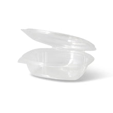 PLA deli bowls 375 ml, folding lid, rectangular