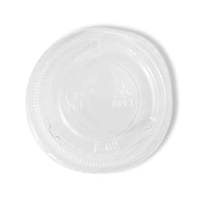 rPET lids Ø 62 mm, transparent