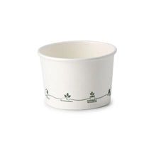 8 oz Cardboard Soup Cup, Ø 90 mm, "EcoUp©"-Icons