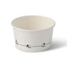 12 oz Cardboard Soup Container, Ø 115 mm, "EcoUp©"-icons