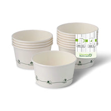 12 oz Cardboard Soup Container, Ø 115 mm, "EcoUp©"-icons