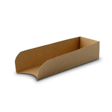 Hot dog tray, kraft 18 x 5 cm, foldable