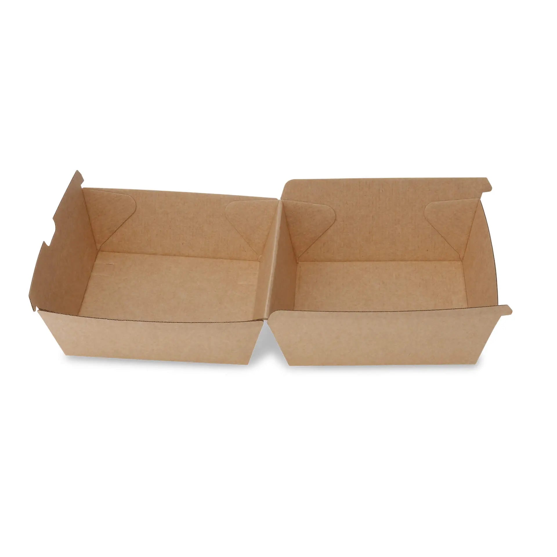 Burger box 16.8 x 15.8 x 9.8 cm, kraft board