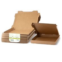 Pizza boxes Ø 37 cm, kraft