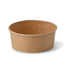 Paper-bowls 650 ml, Ø 150 mm, brown, round