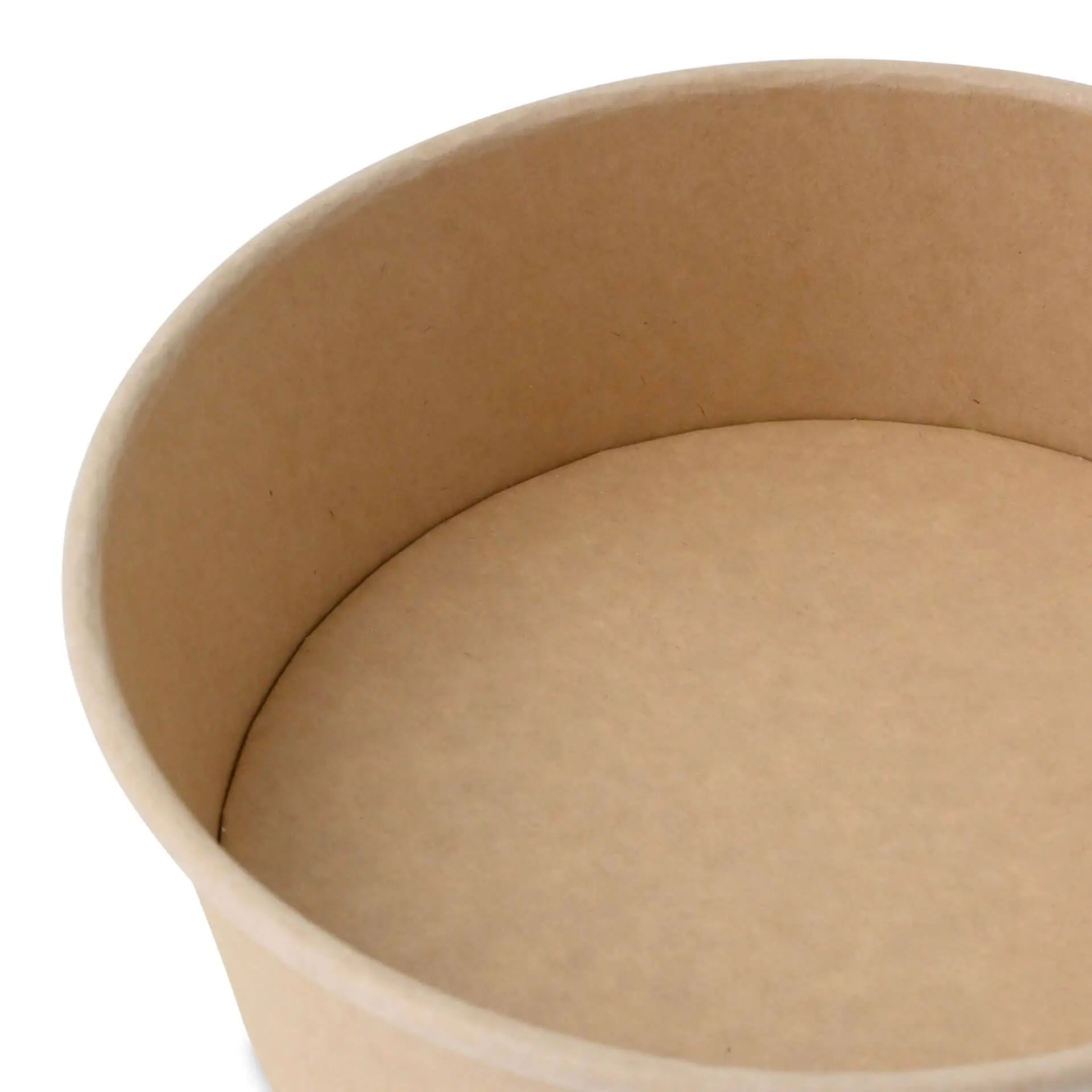 Paper-bowls (premium) 1.000 ml, Ø 185 mm, brown, round