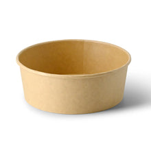 Cardboard Bowl / Salad Bowl 1000 ml, Ø 185 mm, brown, round