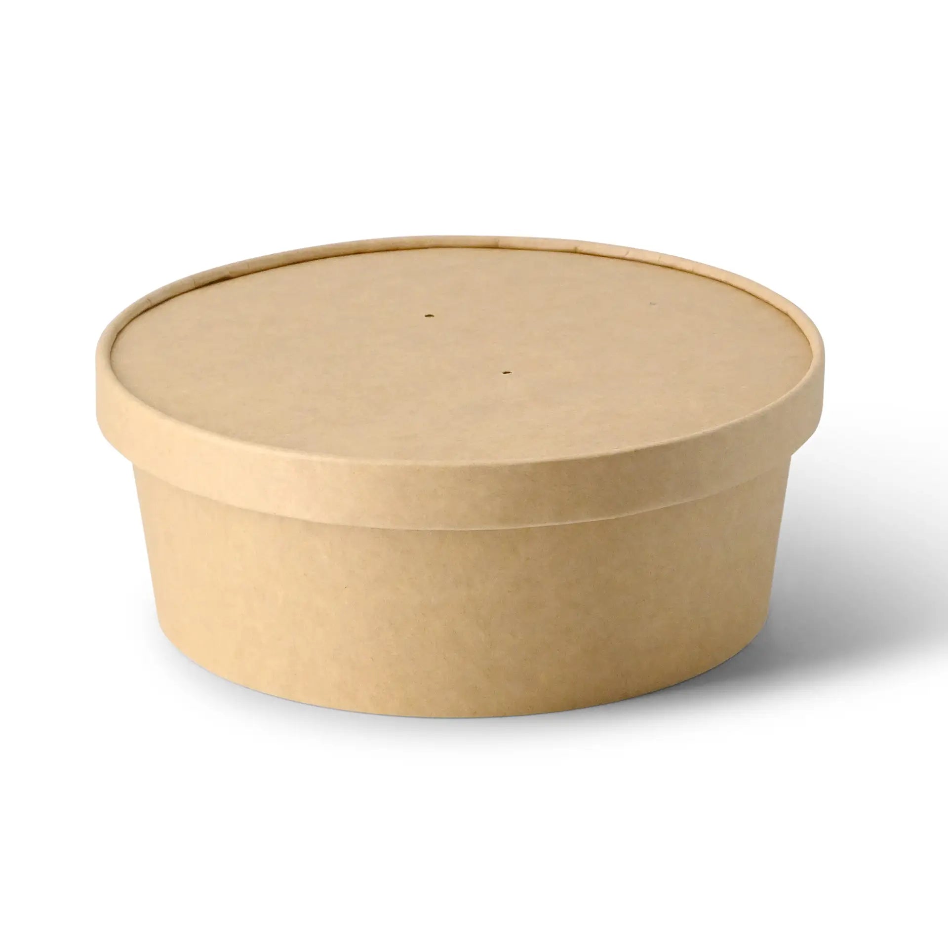 Cardboard Bowl / Salad Bowl 1000 ml, Ø 185 mm, brown, round